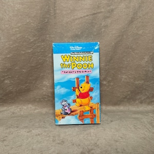 Vintage 1990s Walt Disney The New Adventures of Winnie the Pooh The Sky&#39;s The Limit VHS Videocassette Animation Cartoons
