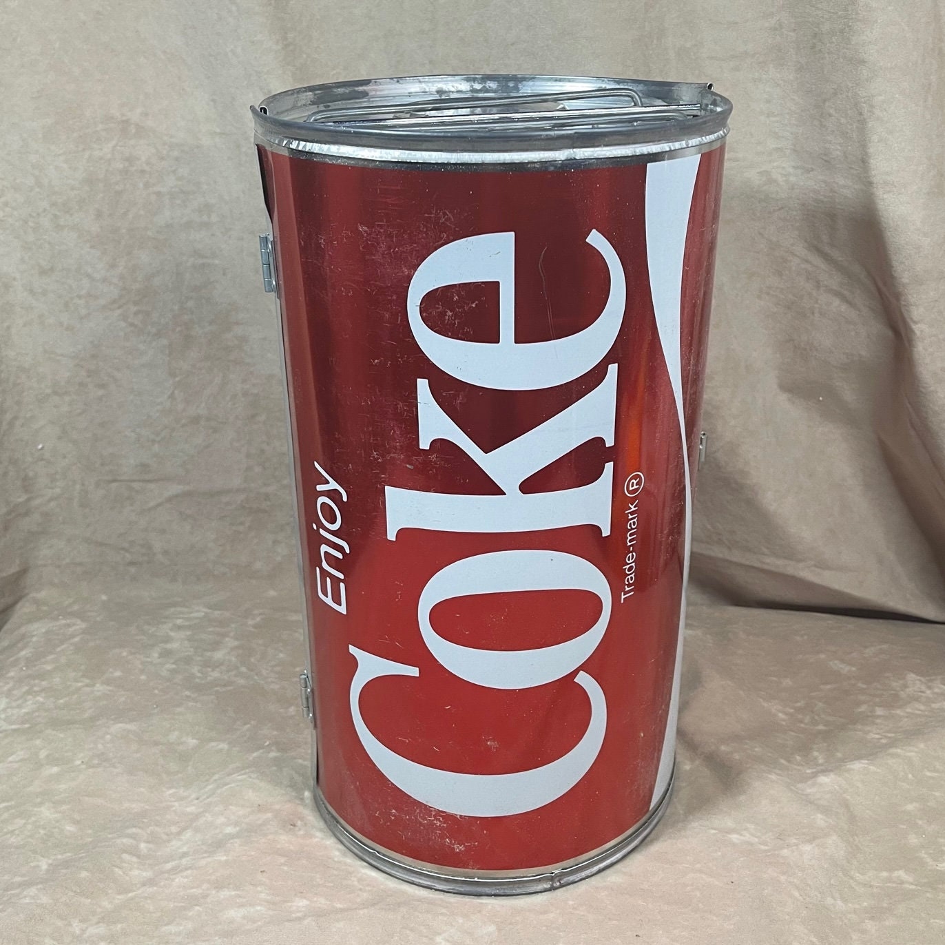 Vintage 1980s Coca-cola the Big Can Do Portable BBQ Grill and