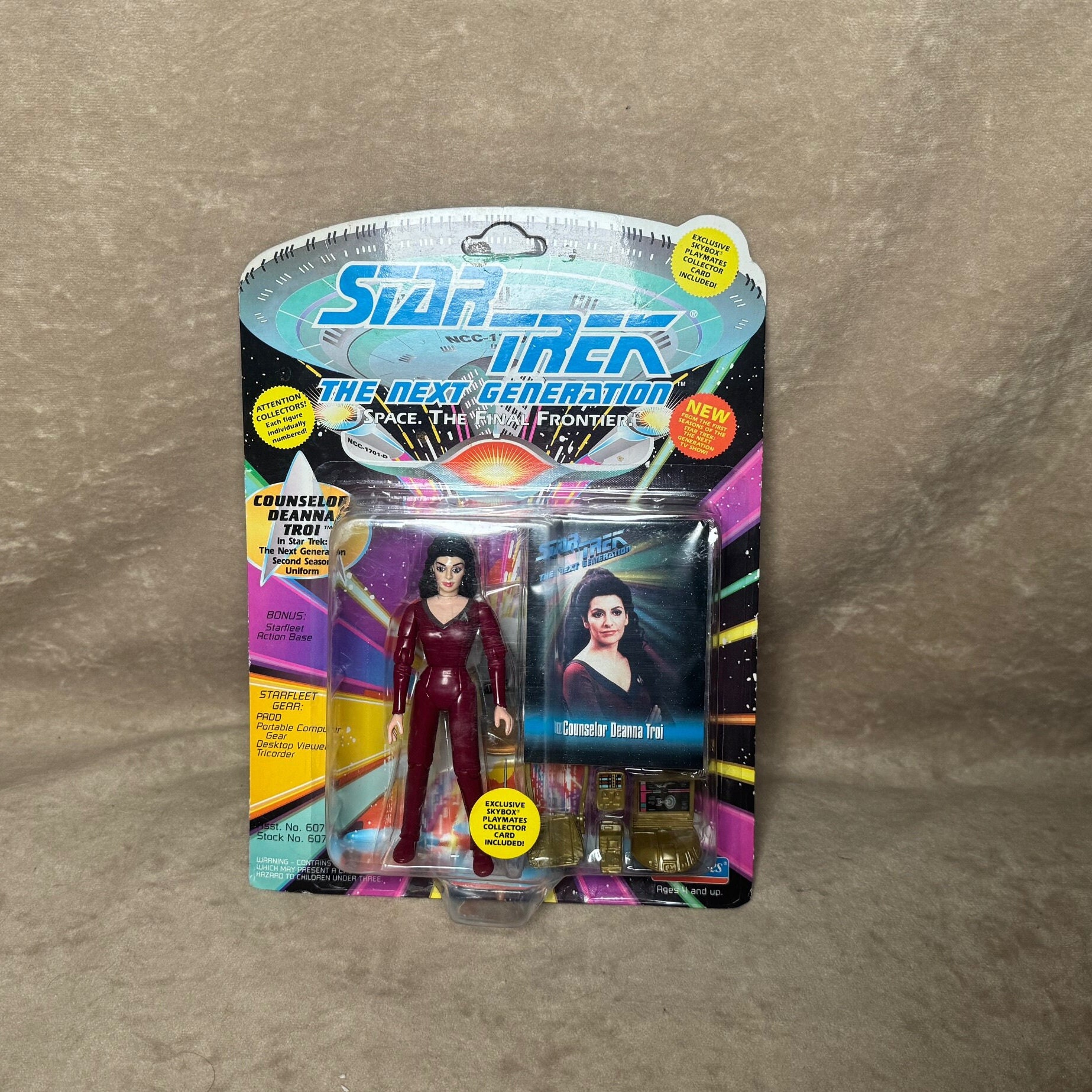 Vintage 1993 Playmates Toys Star Trek the Next Generation