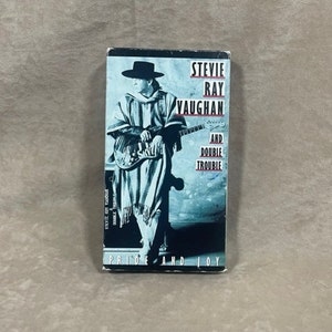 Vintage 1990 CMV Stevie Ray Vaughn & Double Trouble Pride and Joy VHS