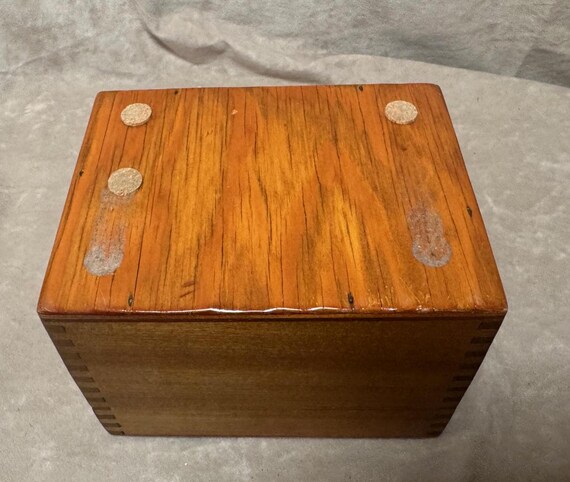 Vintage 1960s *like New* Peters Artist Wood Products Wood Dovetail