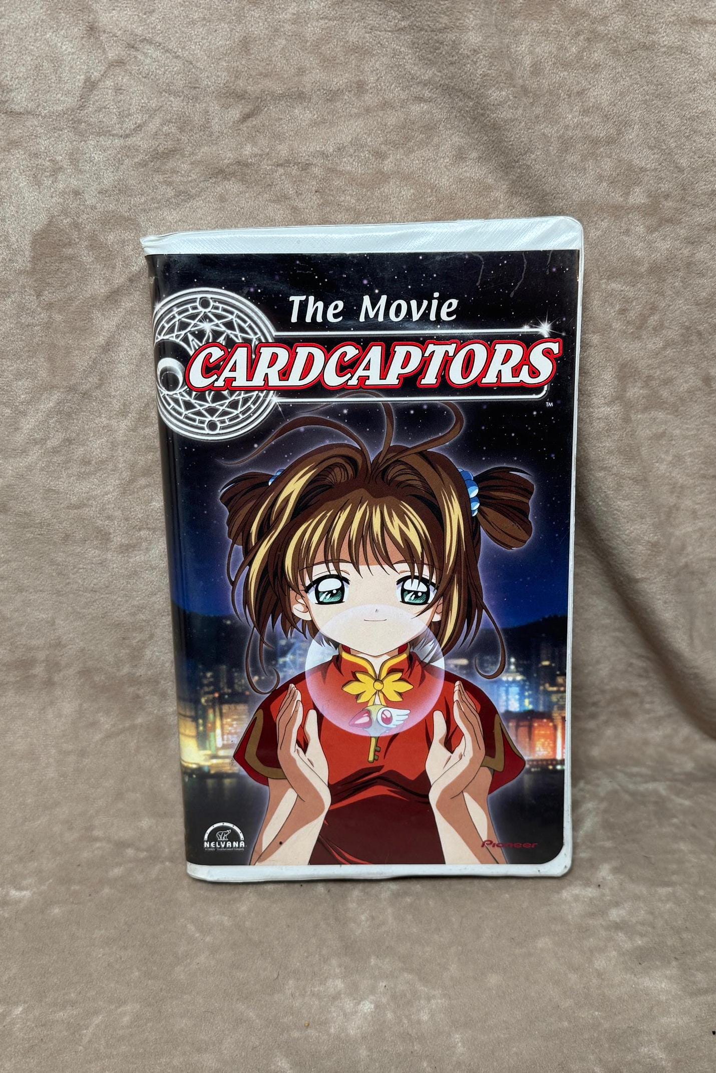 Vintage 2001 Cardcaptors the Movie Anime Clamshell VHS