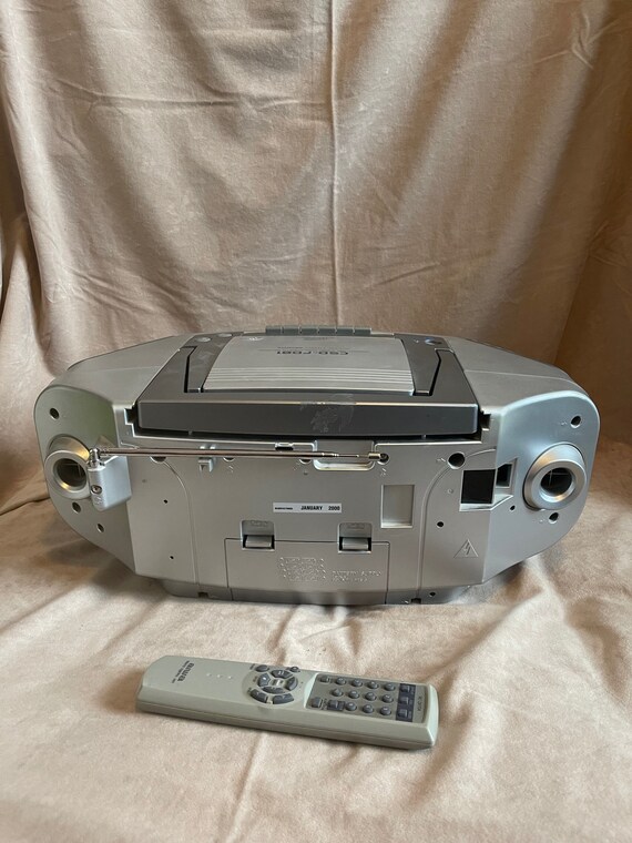 Vintage Early 2000s Aiwa CSD-FD81 Portable Boombox - Etsy