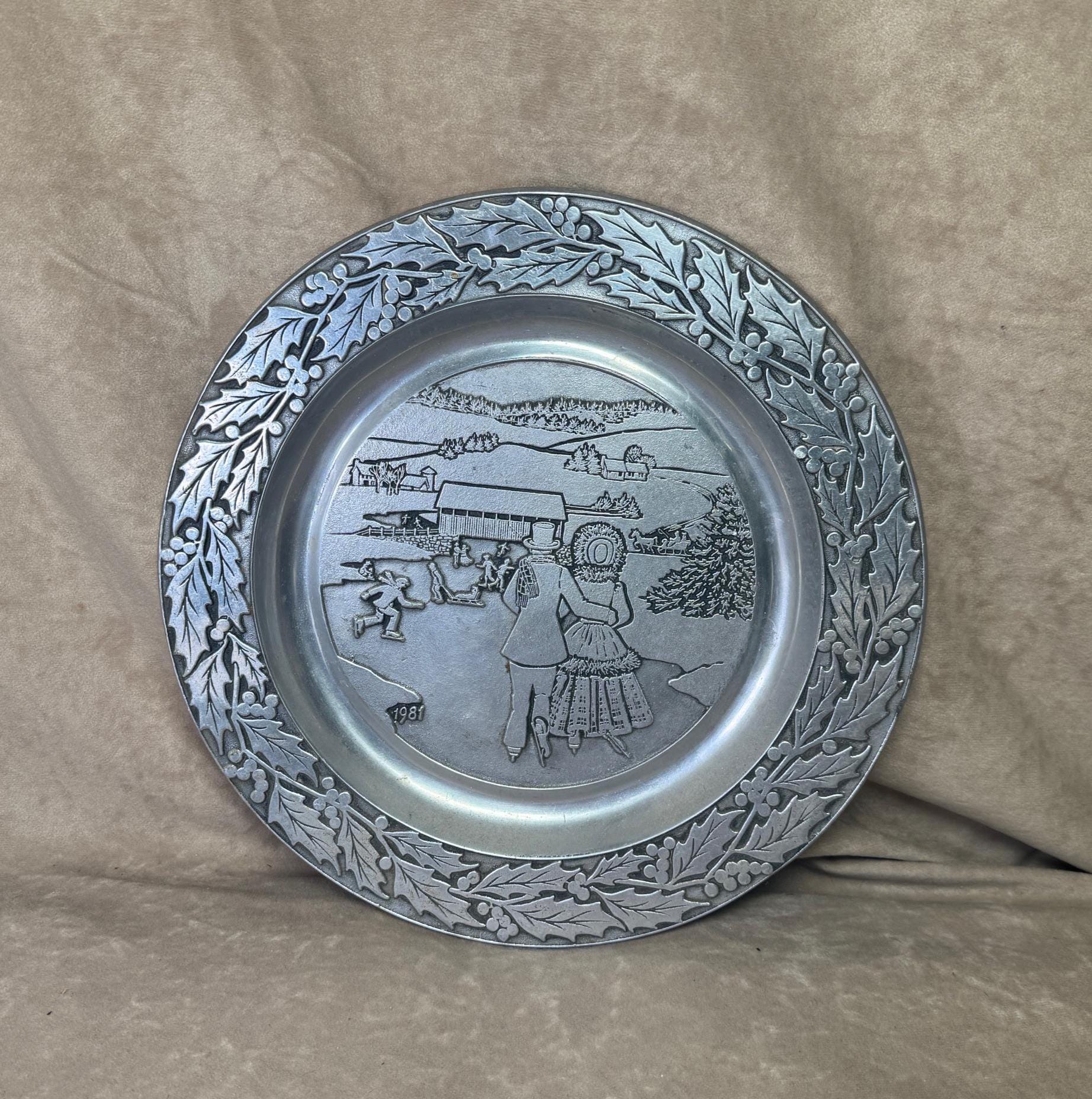 Vintage 1981 RWP Wilton Armetale Columbia PA Pewter Collectible