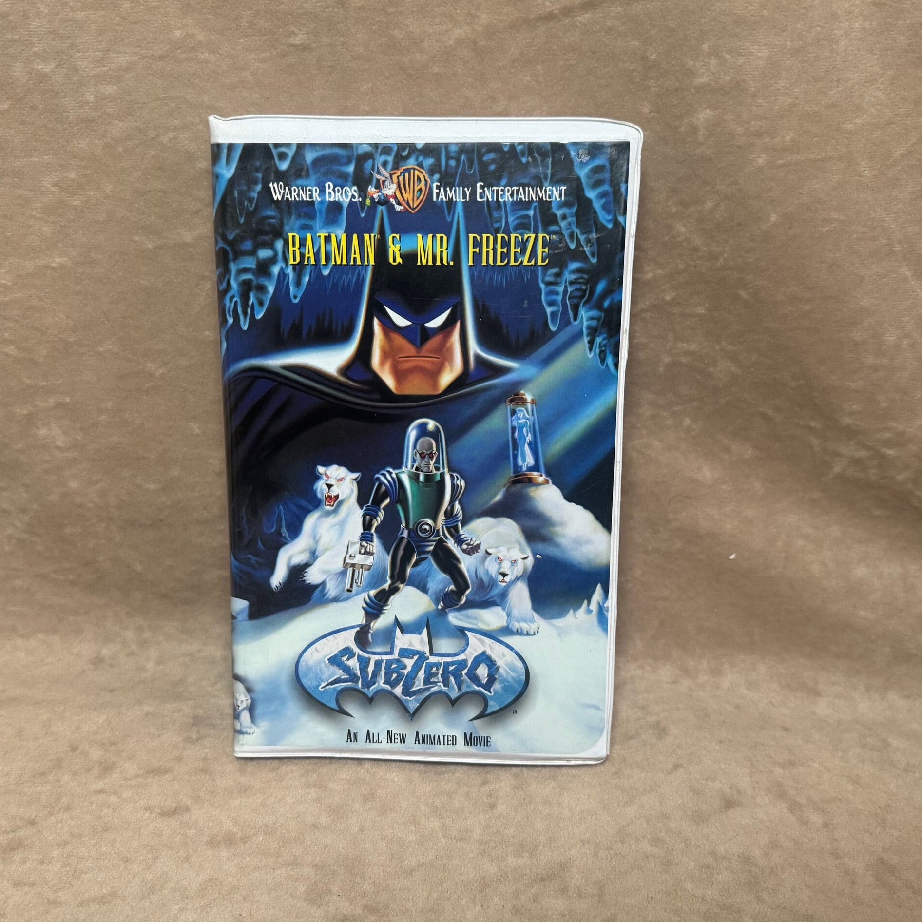 Vintage 1998 Warner Bros Batman and Mr. Freeze Sub-zero