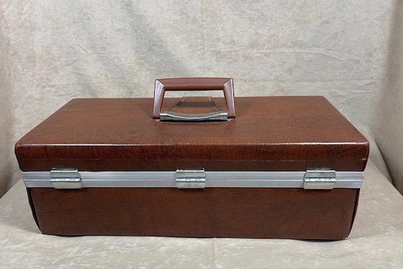 Vintage 1970s Savoy 24 8-track Cassette Vinyl Carrying Storage