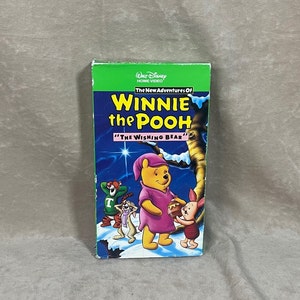 Vintage 1990s The New Adventures of Winnie the Pooh The Wishing Bear VHS Videocassette