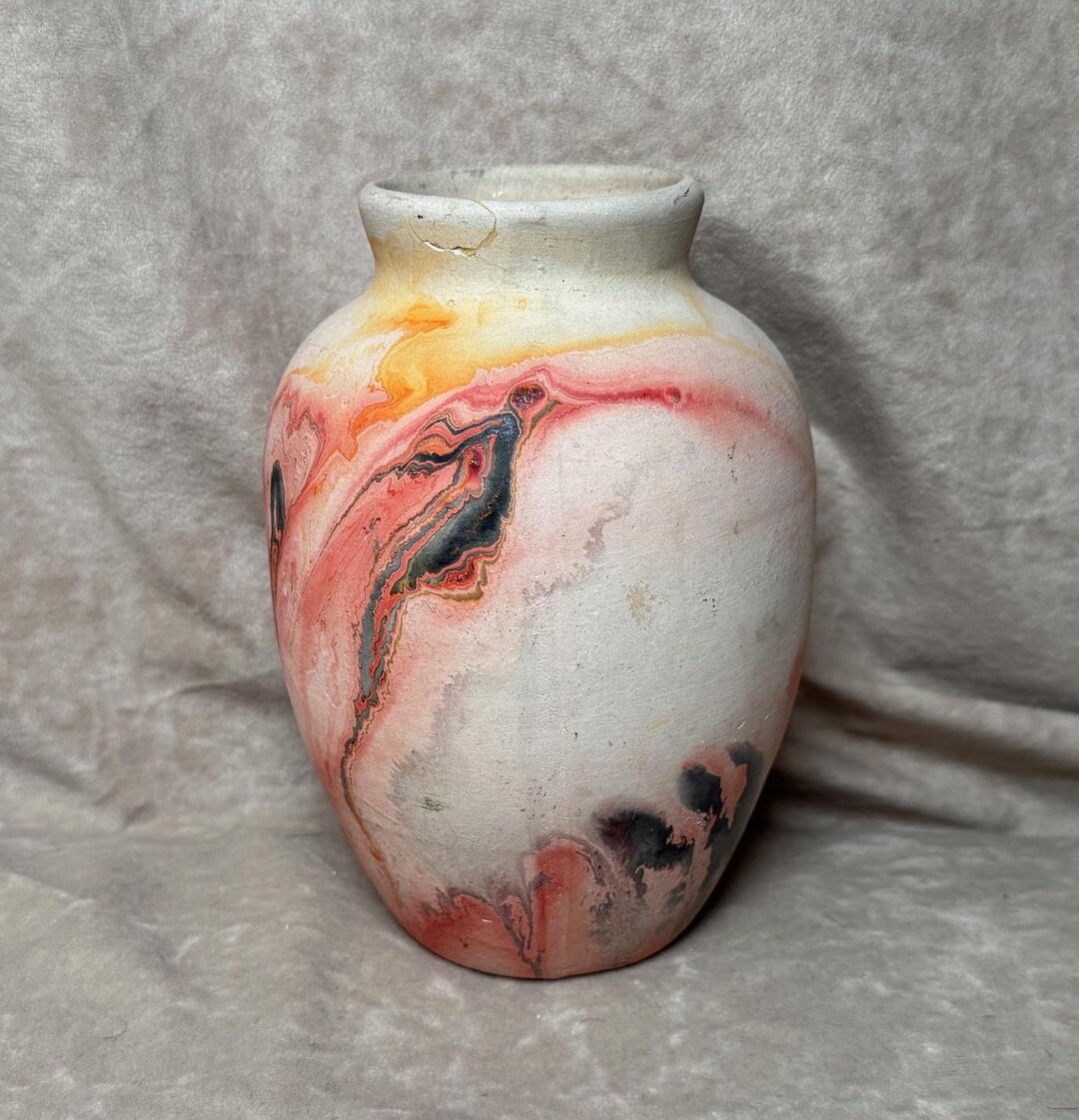 Vintage Nemadji Pottery ネマジポタリー USA Vintage 1970s/1980s Nemadji Pottery USA Unglazed Rustic Pottery