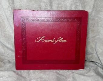 Vintage 1930s/1940s Set of (6) 78RPM Shellac Vinyl Records with Binder Vaughn Monroe Louis Prima Russ Morgan Clyde McCoy