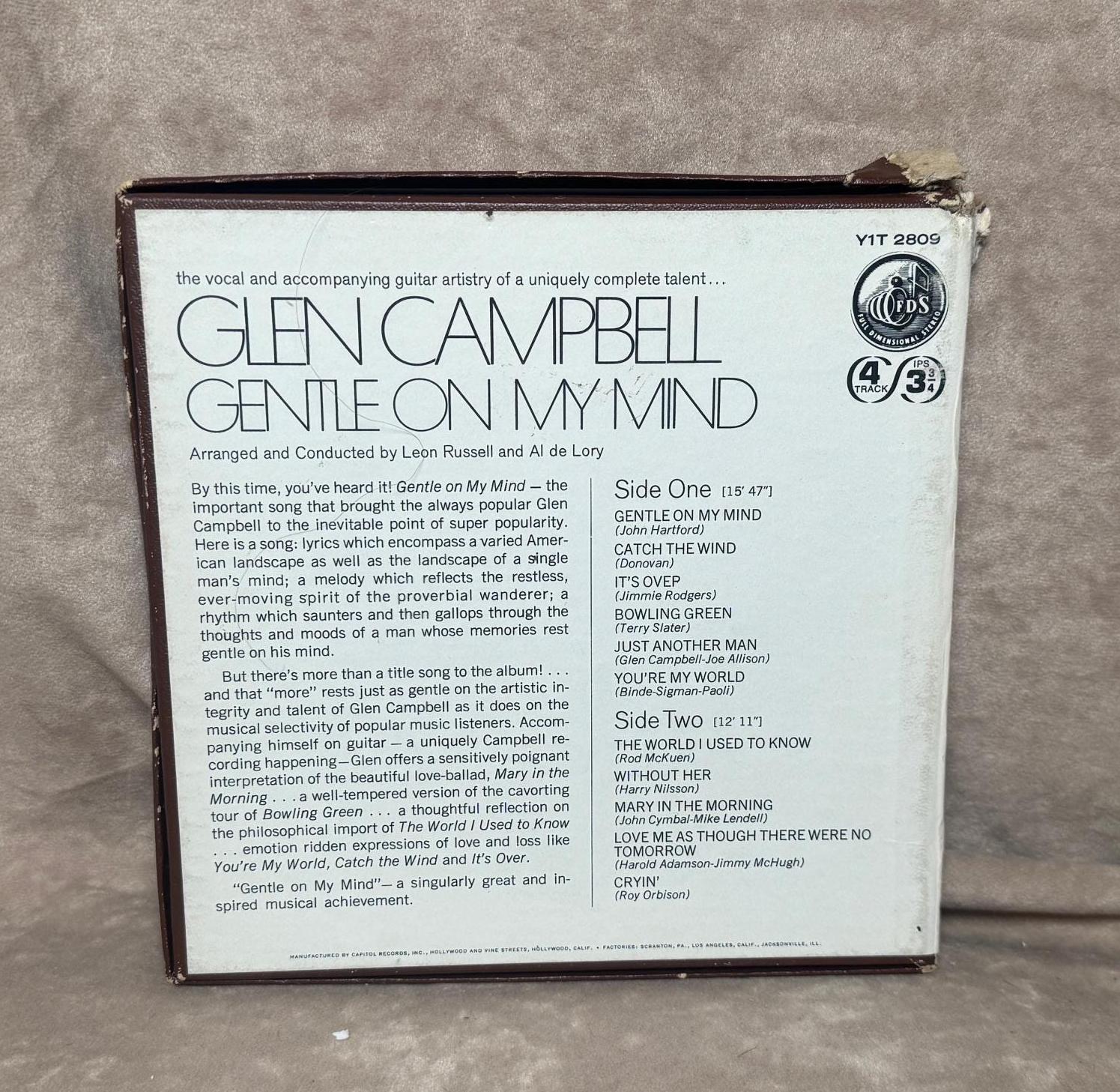 ジャマイカ7” Cornell Campbell / Bill Gentle Rosabell / Take The Rod From Off Our Back none Attack /00050 Vintage 1967 Glen Campbell Gentle on My Mind 7
