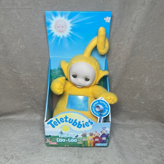 Vintage 1998 Playskool Ragdoll Toys Teletubbies Talking Laa laa working New in Box NIB NIP Etsy