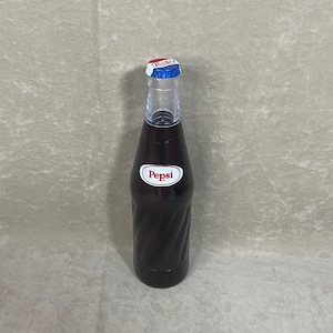 Vintage 1998 Plastic Pepsi Cola Bottle Twist The Cap To Turn On &#39;C-Cell&#39; Battery Flashlight