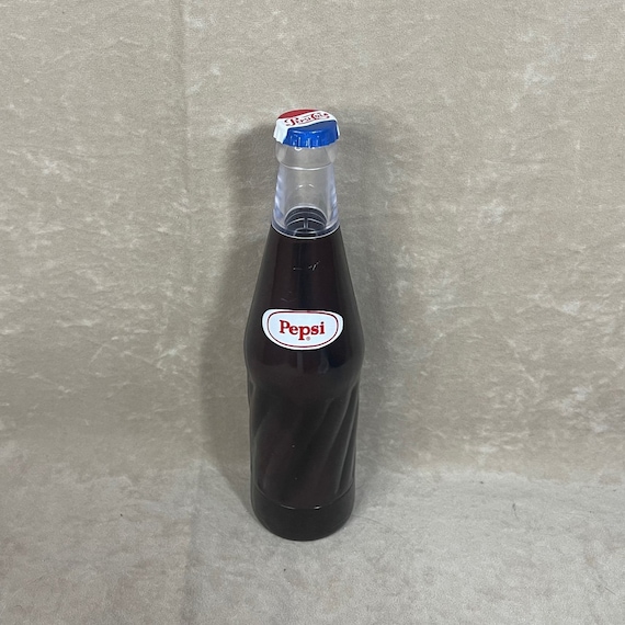 Vintage 1998 Plastic Pepsi Cola Bottle Twist the Cap to Turn on 'c