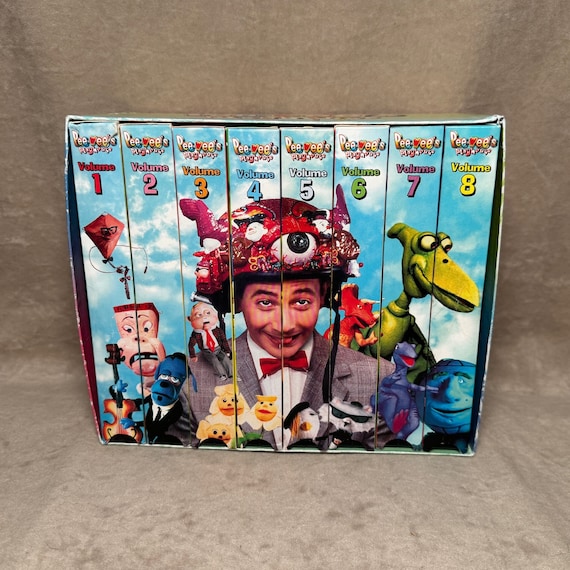 Vintage 1996 MGM/UA Peewee's Playhouse Vol. 1-8 VHS Videocassette