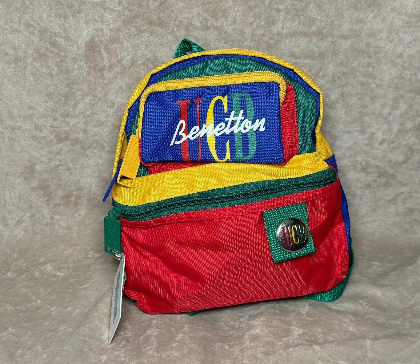 Vintage Benetton Bakpack Benetton Formula 1 Racing Backpack – Analog:Shift main image 4