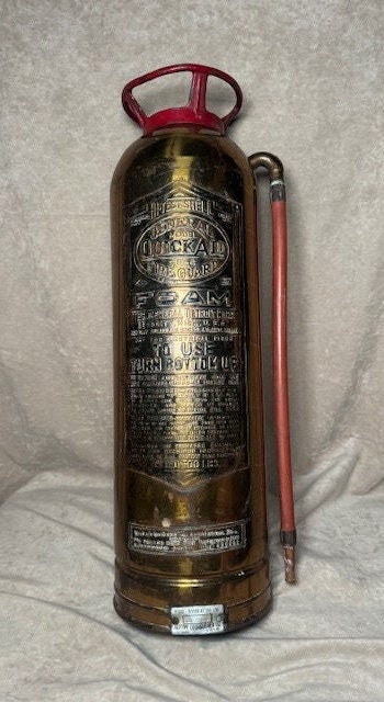 アメリカ直輸入1950年代ビンテージ消火器スタンドライト