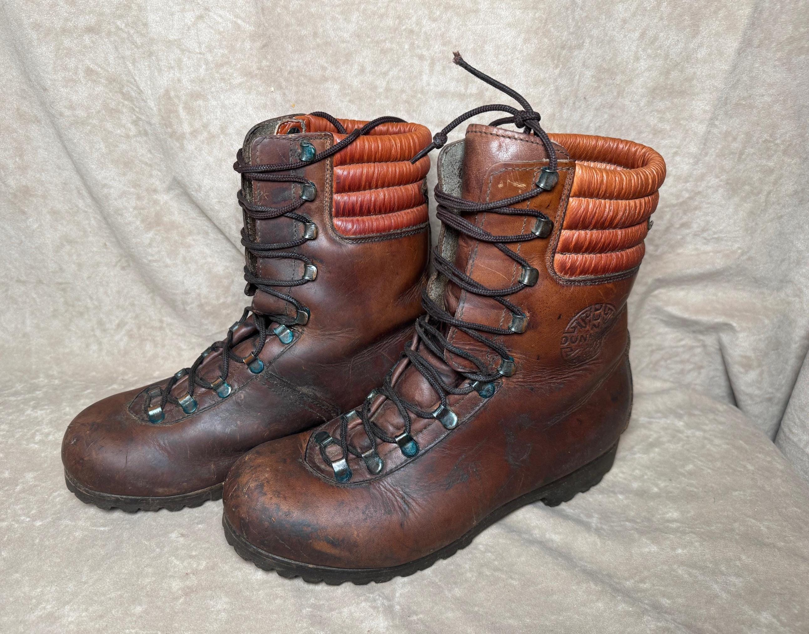 Vintage 1970s Dunham Continental Tyroleans Waffle Stomper Hiking