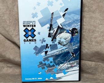 Vintage 2000s *Rare* ESPN Winter X-Games 2006 (4) DVD Boxed Set Aspen Colorado Snowboarding Skiing