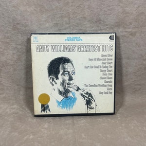 Vintage 1970 Andy Williams Greatest Hits HC 1248 Columbia Stereo Tape Reel to Reel 3.75 ips