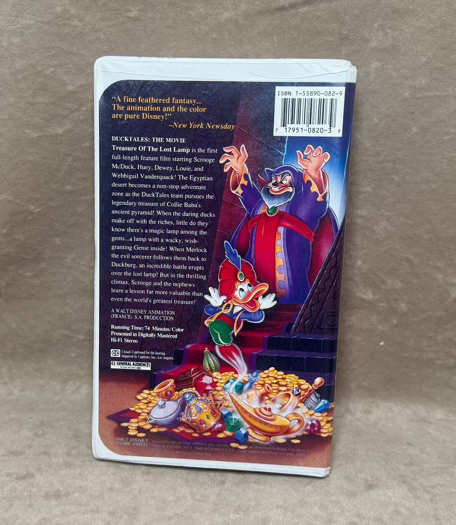 Vintage 1991 Walt Disney Movietoons Presents Ducktales the Movie