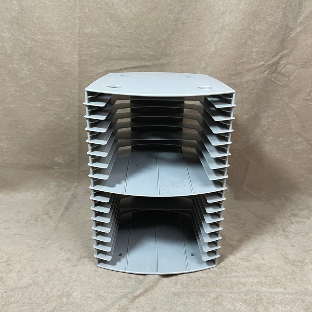Vintage 1990s Kensington Desktop 16 Compact Disc CD Rack - Etsy