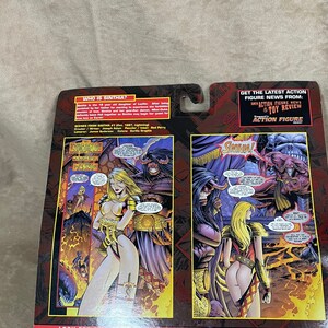 Vintage 1997 Lightning Entertainment Skybolt Toyz Sinthia Princess of Hell Hobby Action Figure New in Box NIB image 2