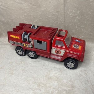 Vintage 1978 Tonka Metal and Plastic Fire/Rescue Truck 53125 Made in the USA