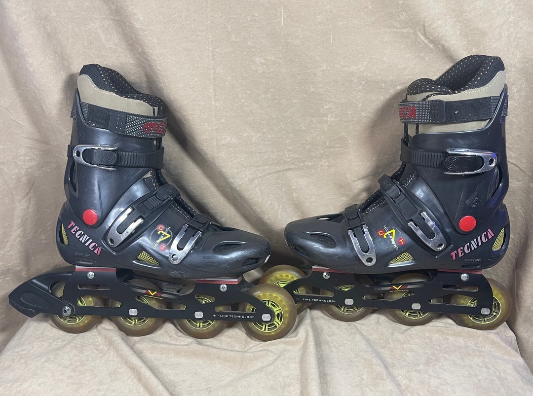 Vintage 1990s Technica CT7 Inline Skates Size 27.0/8 - Etsy