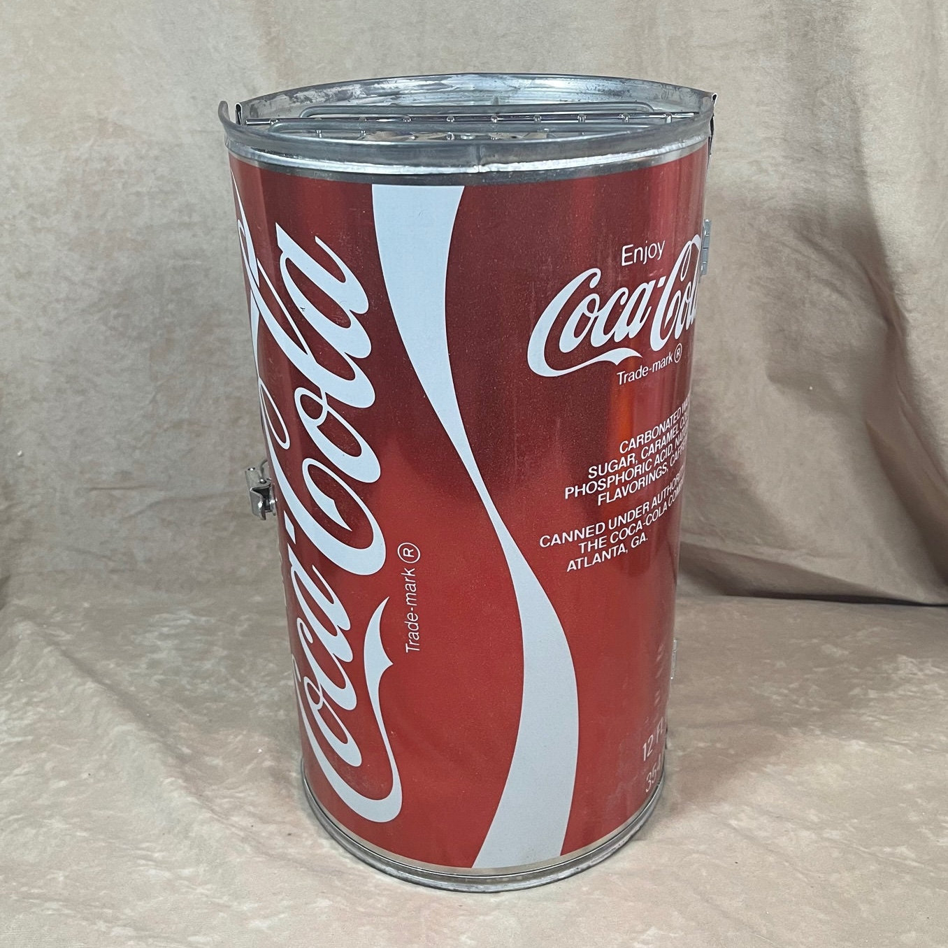 非売品Coca-Cola×Rekoruto２Way Grill Amet Vintage 1980s Coca-cola the Big Can Do Portable BBQ Grill