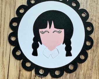 Wednesday Addams (voor caketopper)