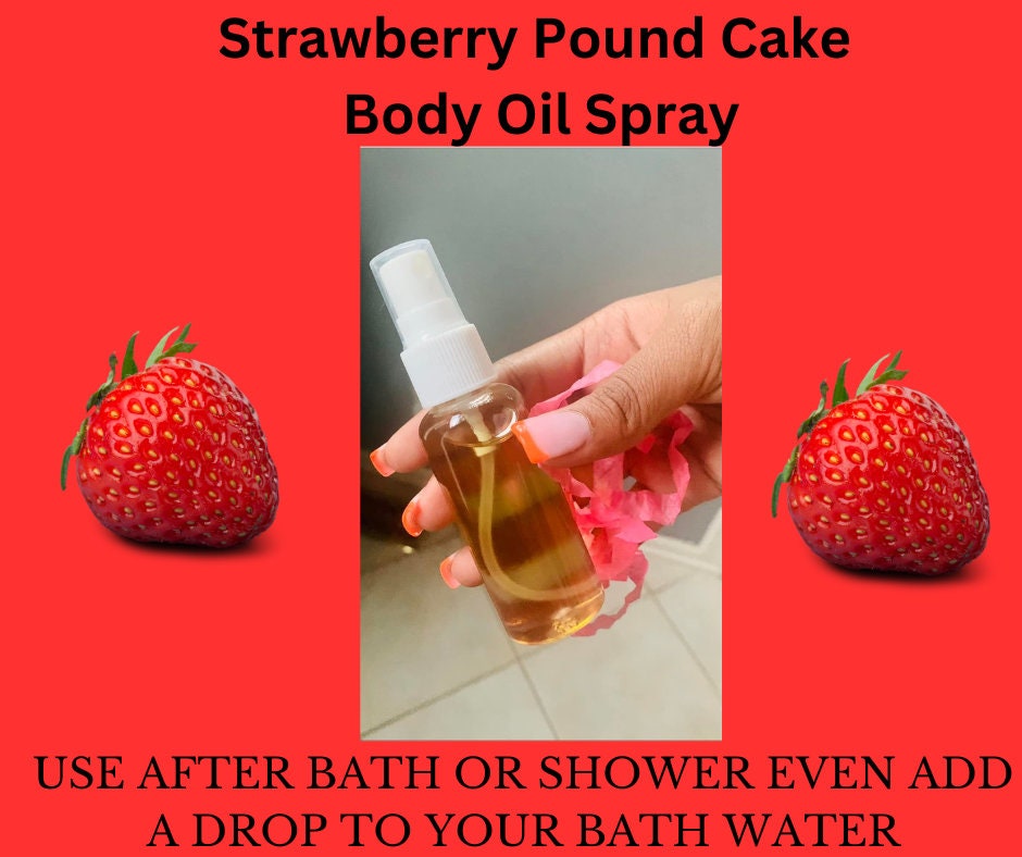 Strawberry Shortcake Body Butter, Body Cream, Hair Perfume, Body Spray,  Body Oil, Perfume, Body Mist, Gift for Her, Natural 