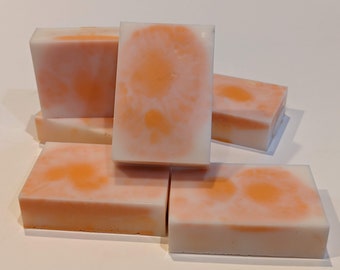 Savon au lait de chèvre Orange Patchouli - Fait main