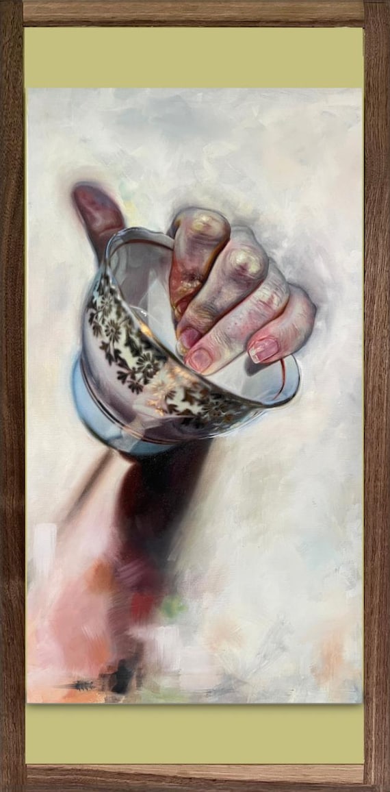 Sine Cera | Oil Painting on Walnut Wood Panel