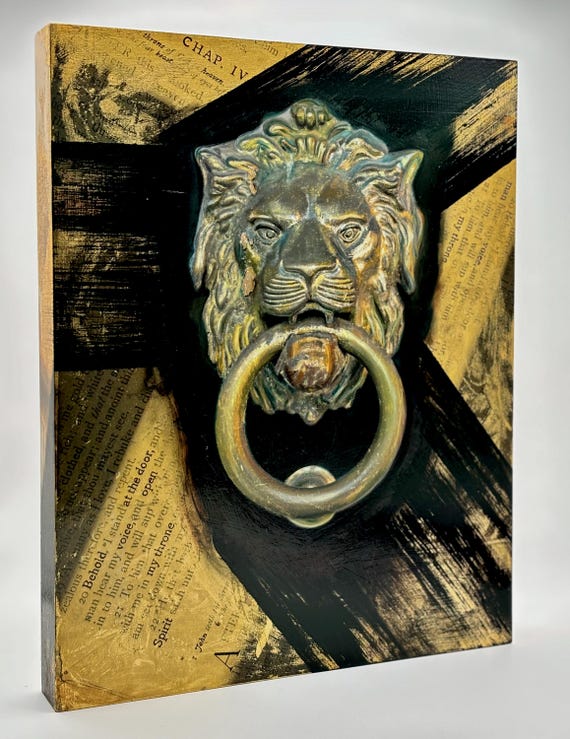 Neither Hot nor Cold | Oil & Pen on Wood Panel