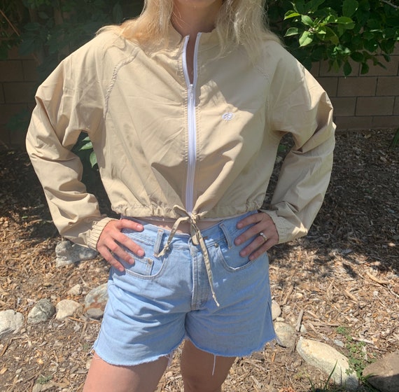 Vintage 1980s/90s women’s cropped surf jacket - image 1