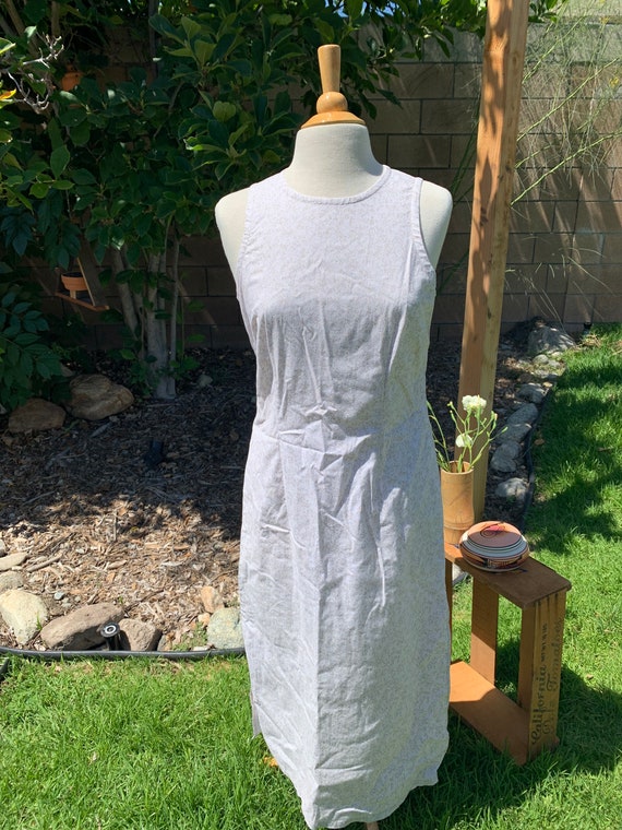 Cream midi vintage dress