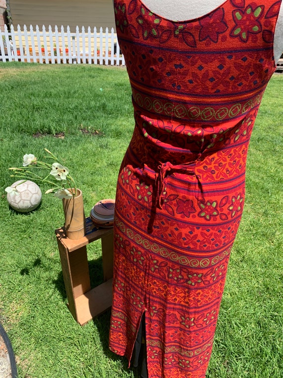 Awesome 90s maxi dress - image 3