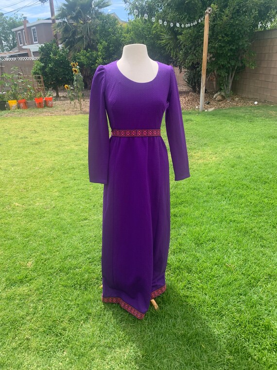 Handmade vintage maxi dress - image 5