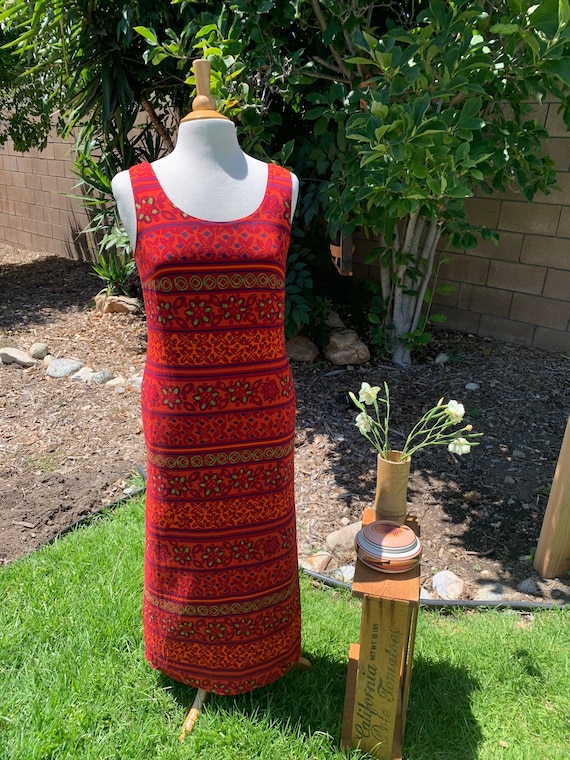 Awesome 90s maxi dress - image 1