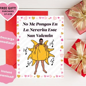 Bad Bunny バレンタイン カード La Neverita Tarjeta de San Valentin Tarjeta de Bad Bunny Gift For Her Gift for Hi 面白いバレンタイン Un Verano Sin Ti