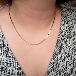 Vintage Korea Stamped Gold Tone Chain