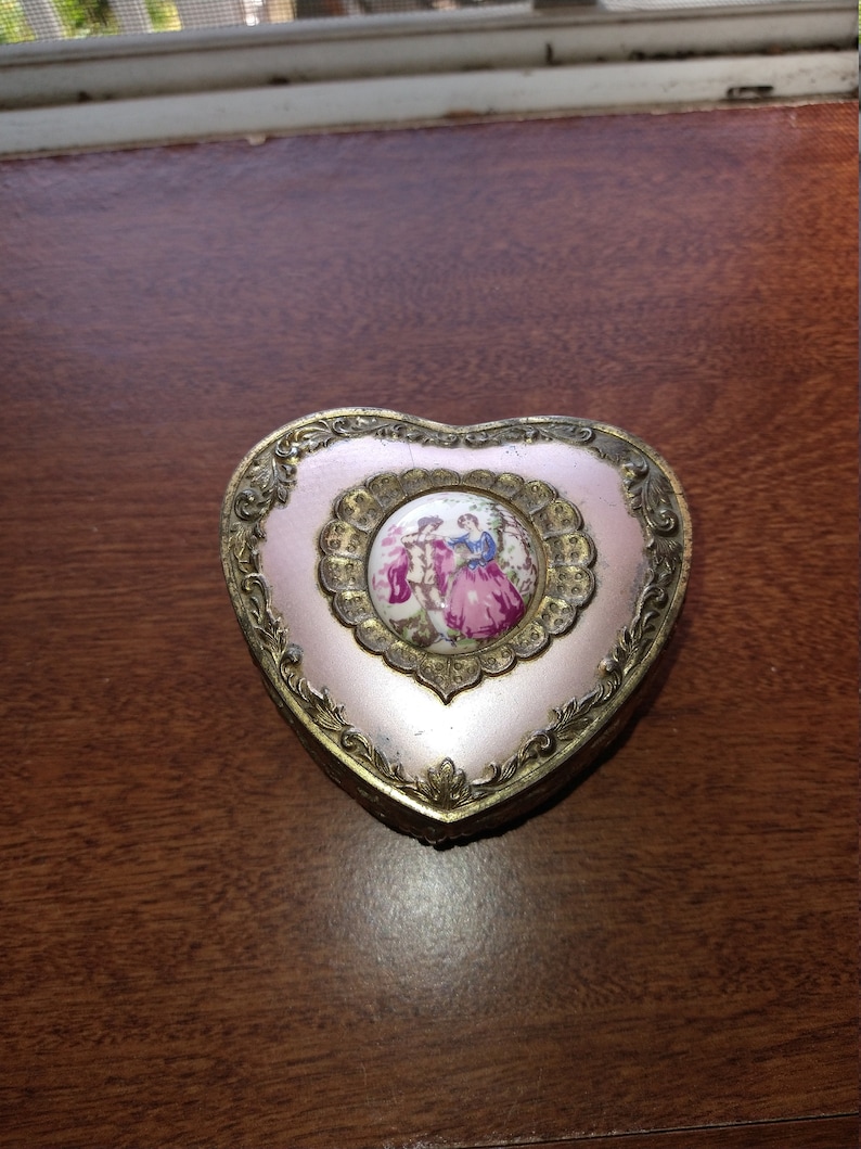 Vintage Japanese Jewelry Box Etsy