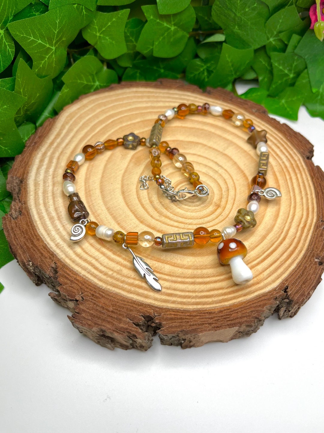 GriGri Necklace Joy Mushroom main image 1