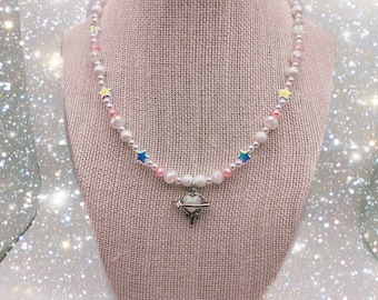OP=OP Hartketting, coquette, sieraden, kawaiicore, zachte pastel, y2k, alledaagse sieraden