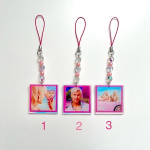 Brbi keychains, bag charms, kawaii keychains, phone charms, pink party, hot pink,  doll