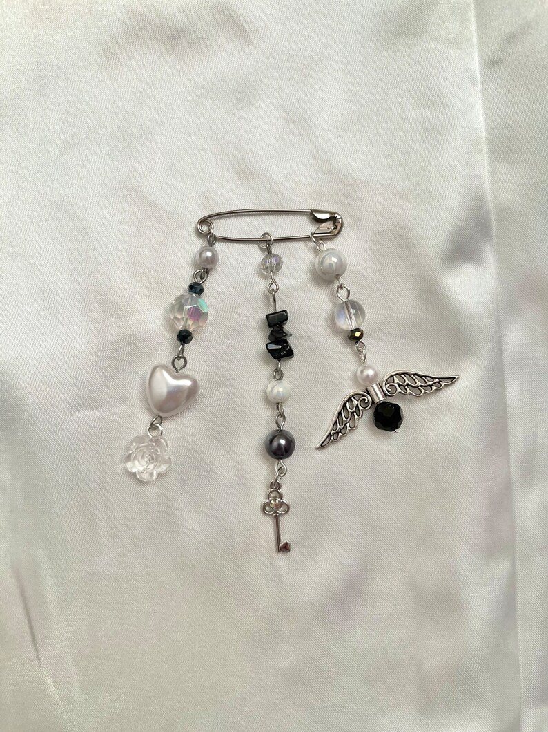 Safety Pin Bag Charms Bag Pin Bag Charms Etsy