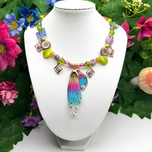 Collana Fairytopia, cottagecore, gioielli, collana, grunge, fairycore, costume da fata