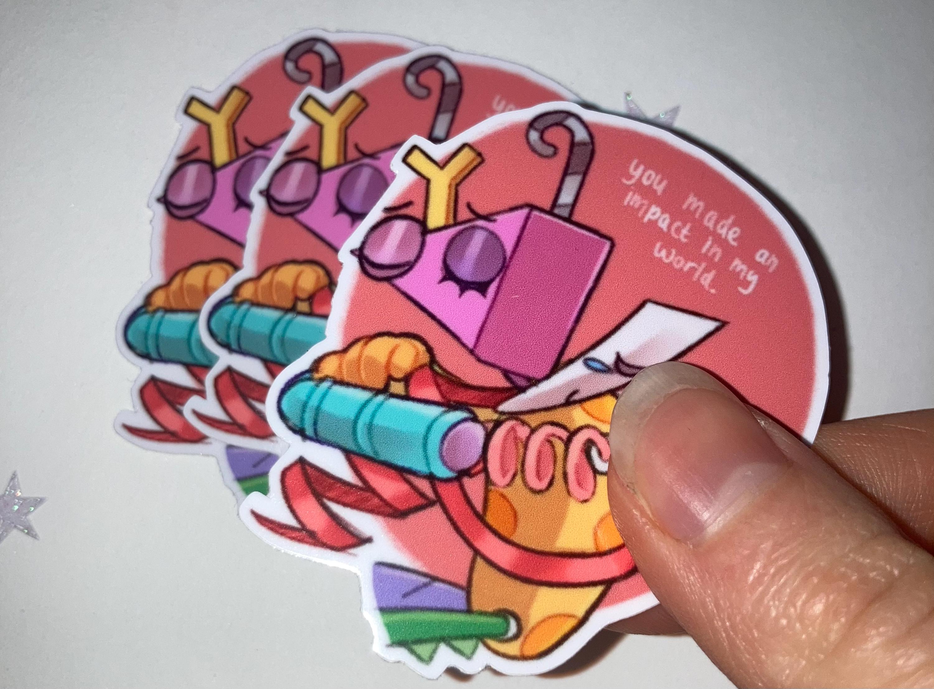 Abstragedy Gangle and Zooble Sticker - the Amazing Digital Circus - Etsy