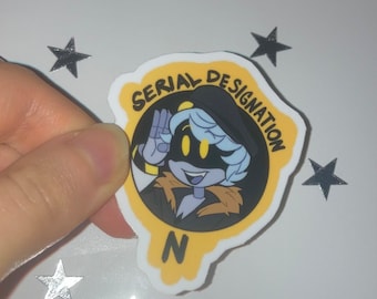 Murder drones - Serial designation N sticker