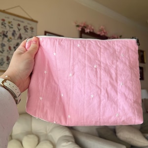 Starry Quilted Toiletry Bag